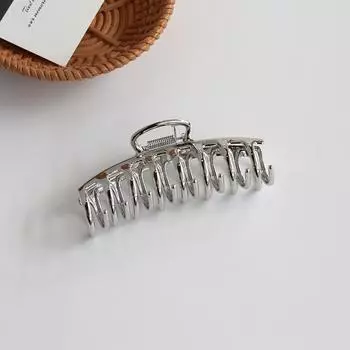 1 шт. французский ретро европейский и американский металлический большой зажим-краб зажим-акула заколка для волос темперамент, подчеркнуть, чтобы захватить