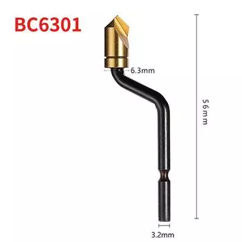 1 шт. Фреза для снятия фаски с потайной головкой Bc6301 Bc8301 Bc1041 Bc1651 Фреза для снятия фаски с потайной головкой Инструменты для ремонта и снятия заусенцев BC6301