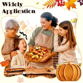 1 шт., фруктовые конфеты, тыквенный поднос, День благодарения, осень, Хэллоуин, закуска, праздник, Рождество, свадьба 29*25