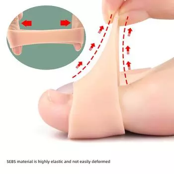 1 шт. гелевые тюбики для пальцев рук и ног, защита для снятия боли, защита для ухода за ногами, стельки для ухода за мизинцами, мозоли, волдыри, мозоли L