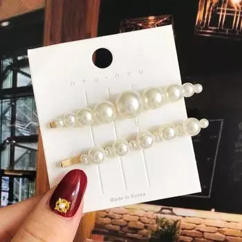 1 шт. Геометрическая заколка-клипса для волос с цветком и жемчугом для женщин, заколки для волос, модные акриловые заколки-бабочки, зажимы для волос, аксессуары для волос, украшения для девочек