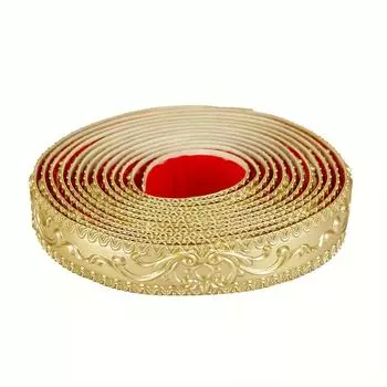 1 шт. Гибкая молдинговая отделка, настенная отделка, самоклеящаяся отделка, потолочный молдинг, бордюр для шкафа, отделка рамы зеркала, настенная отделка золотой