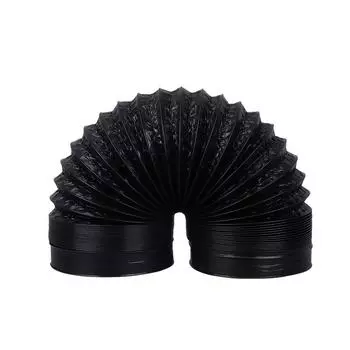 1 шт. гибкий 5 м ПВХ шланг вентилятора воздуховод алюминиевая фольга сушилка вентиляционная труба