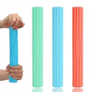 1 шт. гибкий стержень для терапии теннисного локтя, укрепитель гибкого терапевтического стержня, гриф для гольфистов, облегчение боли в предплечьях синий