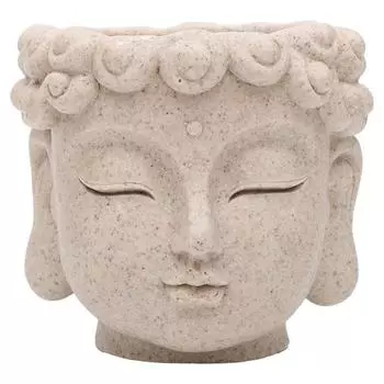 1 шт. Голова Будды цветочный горшок ваза статуя растение подарок