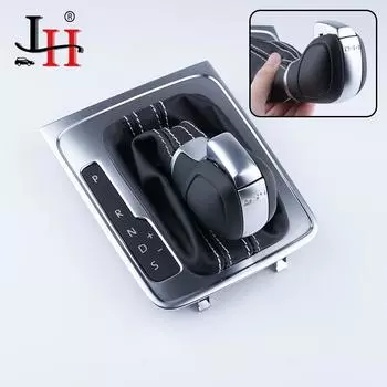 1 шт., головка шестерни DSG, ручка переключения передач DSG, крышка рычага, красные линии и белые линии, пылезащитный чехол для VW Passat B7 CC 3AD 713 чёрный
