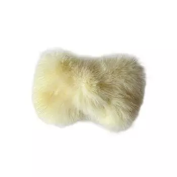 1 шт. головной убор женский зимний милый плюшевый бант заколка для волос заколки-крабы боковая челка клип