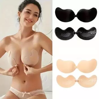 1 шт. Грудь вставка сексуальный нейлон невидимая грудь самоклеящийся бюстгальтер без бретелек прокладка нижнее белье B