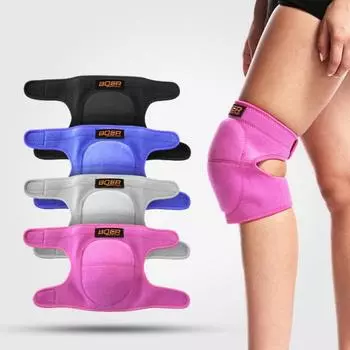 1 шт. Губчатая подушка наколенники анти-падение утолщенные спортивные наколенники танцевальная защита колена L