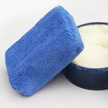 1 шт. Губка для мытья автомобиля, хлопковая чистка ступицы колеса автомобиля, пена для мытья автомобиля, хлопковый блок, полотенце, хлопковая ткань синий