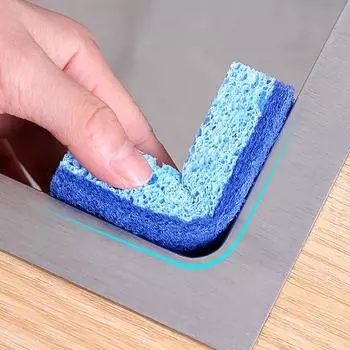 1 шт. губка для мытья посуды, очищающая губка для удаления пятен, чистящая кухонная мытье тарелок и кастрюль
