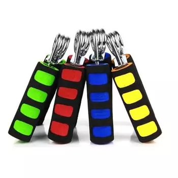 1 шт., губка для упражнений на силу пальцев, увеличение силы предплечья, пружинная ручка