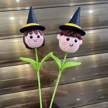 1 шт. Хэллоуин Букет Шапка Вязаная Девочки Подарки