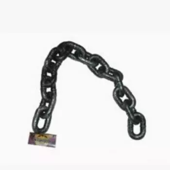 1 шт. Хэллоуин Рождество реквизит имитация 1 м большая железная цепь Cos бар танцевальное украшение пластиковая заключенная железная цепь 1M