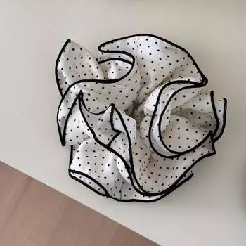 1 шт. Хан Сибо Пойнт Многослойное Кольцо для волос в виде толстой кишки Женское Новое Высококлассное Ощущение Завязка для хвоста Маруко Веревка для волос