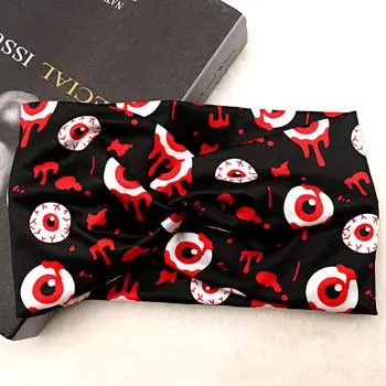1 шт. Хеллоуин кровь повязка на голову эластичный уличный впитывающий пот галстук завязанный шарф для волос