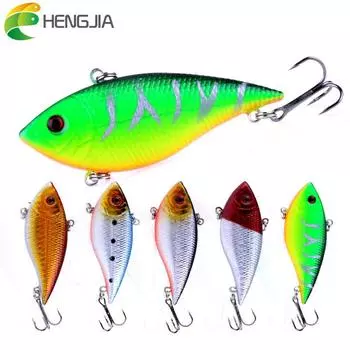 1 шт. Hengjia 11 г 7 см Дайвинг VIB Рыболовная приманка без губ Приманка для плавания Вобливная приманка