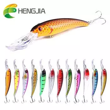 1 шт. HENGJIA 16,5 см 27,9 г большая приманка для гольяна лодка морская рыболовная приманка пластиковый воблер рыболовные снасти