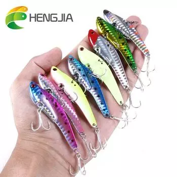 1 шт. Hengjia тонущая VIB рыболовная приманка металлическая рыболовная приманка для форели окуня щуки