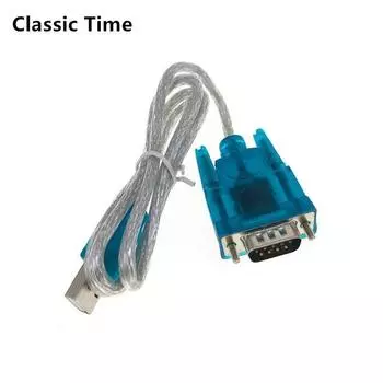 1 шт. HL-340 новый USB-RS232 COM-порт последовательный PDA 9-контактный кабель-адаптер DB9 поддержка Windows7-64 оливковый