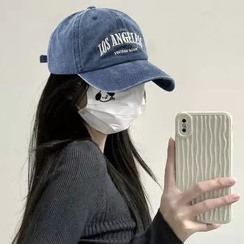 1 шт. хлопковая бейсболка для мужчин и женщин, модная шляпа с вышивкой, хлопковые кепки с мягким верхом, повседневные кепки в стиле ретро, унисекс темно-синий