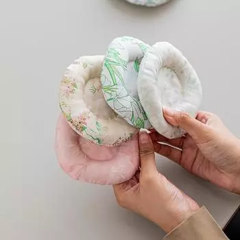 1 шт. хлопковые подставки с китайским цветочным узором, кухонные изолированные подставки под чашки, декор для столовой, изолированные подставки для чайной комнаты