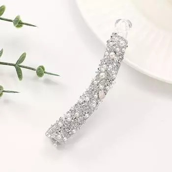 1 шт. Хрустальная заколка Стразы Заколка для волос Зажим для волос банан Зажимы для волос Женские аксессуары для волос Зажим для волос Зажим для хвоста для купания