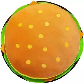 1 шт. идеальные игрушки, подарочные удобные подушки для еды, плюшевые, мягкие, приятные и неотразимые для детей и друзей (Картофель фри, Гамбург, 40 см) жёлтый