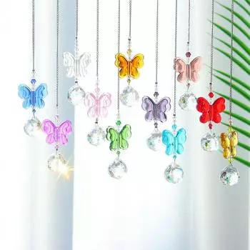 1 шт. Идея подарка в виде ловца солнца, прозрачное подвесное украшение на окно на День святого Валентина, подарок для любимых