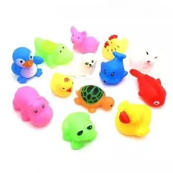 1 шт. игровая вода для щенков, собак, кошек, ванна, бассейн, животные, звучащие игрушки, цвет случайный random 1pc