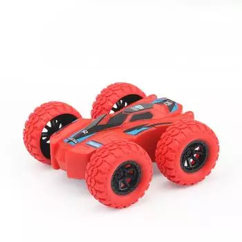 1 шт. Игрушечная машинка Трюковая самосвал Двусторонняя машинка Детская инерционная машинка Полноприводная машинка Детский внедорожник