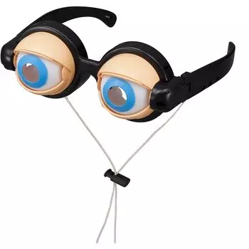 1 шт. Игрушка Zakoshisho Очки для вечеринок Голливуд Zakoshi Crazy Eyes Развлечения Косплей Глаза Очки Товары для вечеринок Zakoshisho Очки Событие