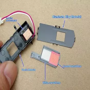 1 шт. ИК-фильтр двойной, переключатель электромагнитный, DC 3V-5V, выдвижной, защитный объектив, DIY аксессуары one size