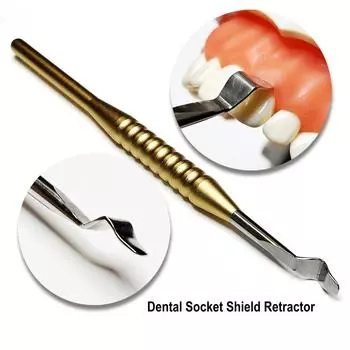 1 шт. или 2 шт. или 3 шт. Стоматологический ретрактор из нержавеющей стали для имплантации зубов Инструменты для ретракции десен Изоляция сепаратора десен 1 piece