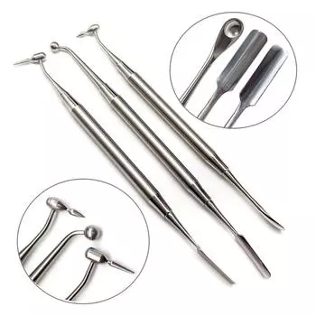 1 шт. или 3 шт. Инструмент для заполнения костного порошка, периостальный сплитер, инструменты для подтяжки членов, упаковщик костного трансплантата, плагер для переноса трансплантата 1 piece A