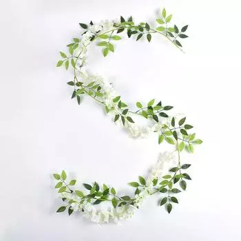 1 шт., имитация 190 см, цветок, виноградная лоза, декор для комнаты, искусственное растение, искусственный цветок, цветы глицинии