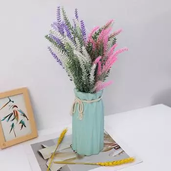 1 шт. имитация пластика с флокированной лавандой