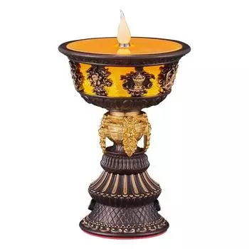 1 шт. Имитация свечи, буддийские инструменты в буддийских храмах, украшение дома, молитва о благоприятности, аксессуары для дома фэн-шуй