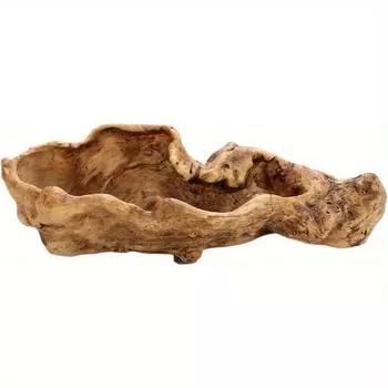 1 шт. Инновационный кашпо из смолы под искусственное дерево с дренажным отверстием, Художественный горшок для цветов в виде пня, Идеально подходит для дома, офиса, сада 1pc