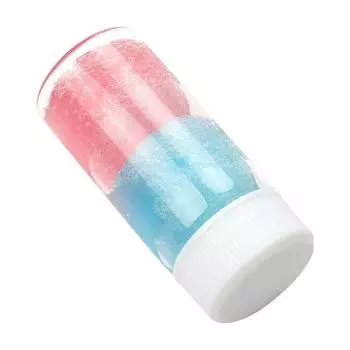 1 шт. Инструмент для чистки пинцетов для наращивания ресниц с жидким средством для удаления и губчатым шариком для чистки инструментов для наращивания ресниц