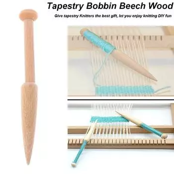 1 шт. Инструмент для плетения своими руками из дерева, тканый свитер, шарф, гобелен, шпулька, крючок для вязания