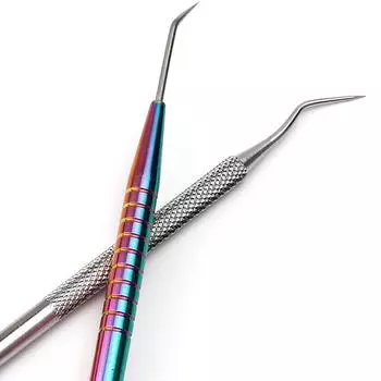 1 шт., инструмент для подъема ресниц из нержавеющей стали, металлические стержни для очистки, инструмент для макияжа