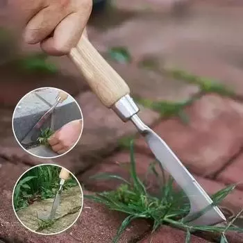 1 шт., инструмент для прополки кирпичных швов, инструмент для вытягивания и прополки травы, многофункциональный бытовой двор, газонокосилка для очистки сорняков от камней