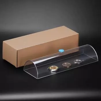 1 шт. Инструмент для ремонта часов, расширенный противопылевой чехол, предназначенный для прямоугольных прозрачных пылевых деталей часового механизма, техническое обслуживание