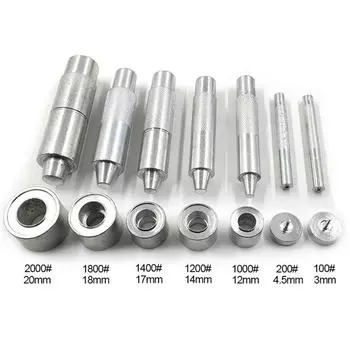 1 шт., инструмент для установки люверсов ручной работы, форма для люверсов из углеродистой стали, металла и кожи, аксессуары для самостоятельной сборки, инструмент для установки люверсов 3–20 мм