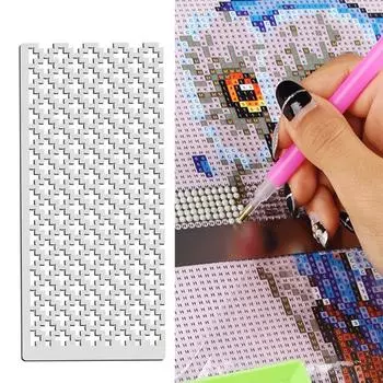 1 шт., инструменты для алмазной живописи «сделай сам», квадратная дрель, сделай сам, умственная ручная работа, скрапбукинг, фото, вышивка крестом, дрель, сетка, линейка 1pc