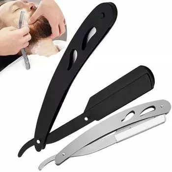 1 шт. Инструменты для бритья, парикмахерские инструменты из нержавеющей стали, ручной складной держатель для бритья, стрижки, бороды, бровей, бритья