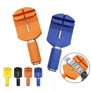 1 шт. Инструменты для часов, приспособление для снятия ремешка, регулировка часов, крепление для ремешка, штифты для часовщиков, набор для ремонта часов, профессиональный ремонт часов оранжевый