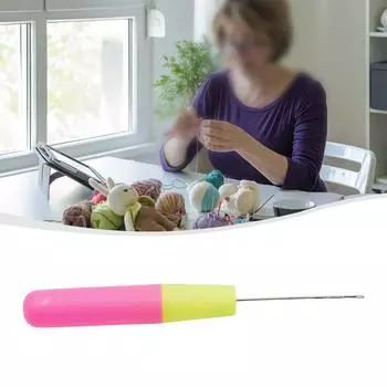 1 шт. Инструменты для домашнего вязания. Вязание крючком ковров. Инструмент для дизайна. Вязание. Наращивание волос. Укладка. Инструменты для ремонта ковров. Косы.