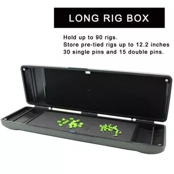 1 шт., инструменты для ловли карпа, длинная коробка для оснастки, доска для снаряжения для волос, коробка для рыболовной снасти для карпа, кошелек, ящик для хранения снастей для терминала для ловли карпа, снасти